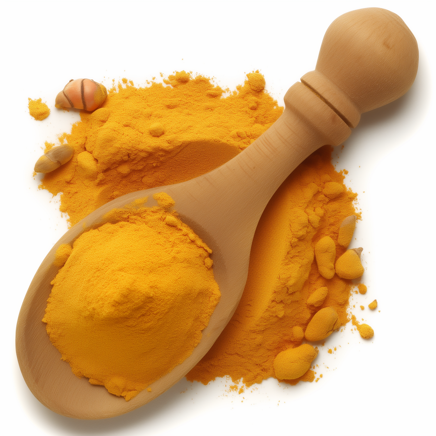 Common spice yielding vibrant yellow and orange, biodegradable, and non-toxic.