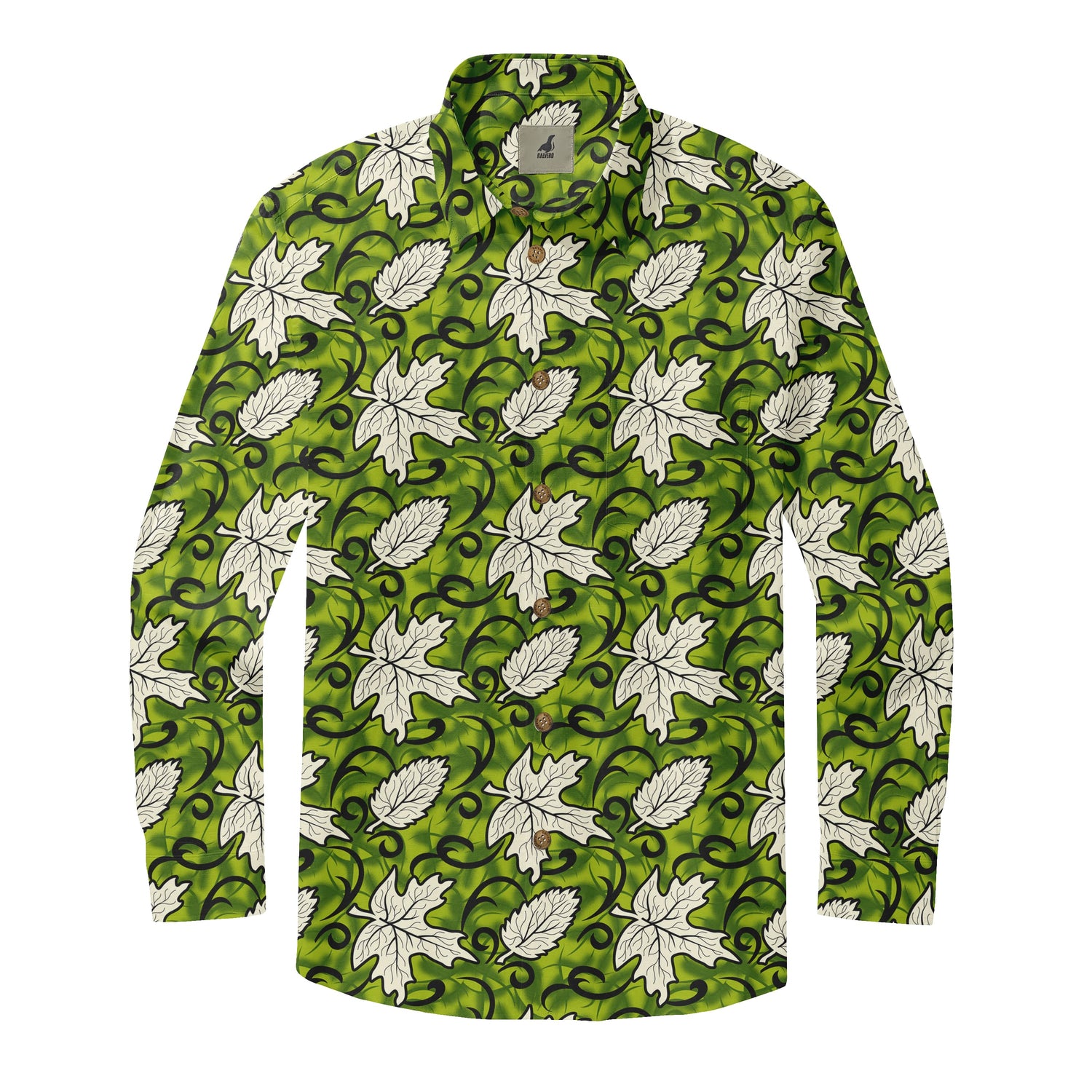 Verdant Vine Leaf Hawaiian Shirt