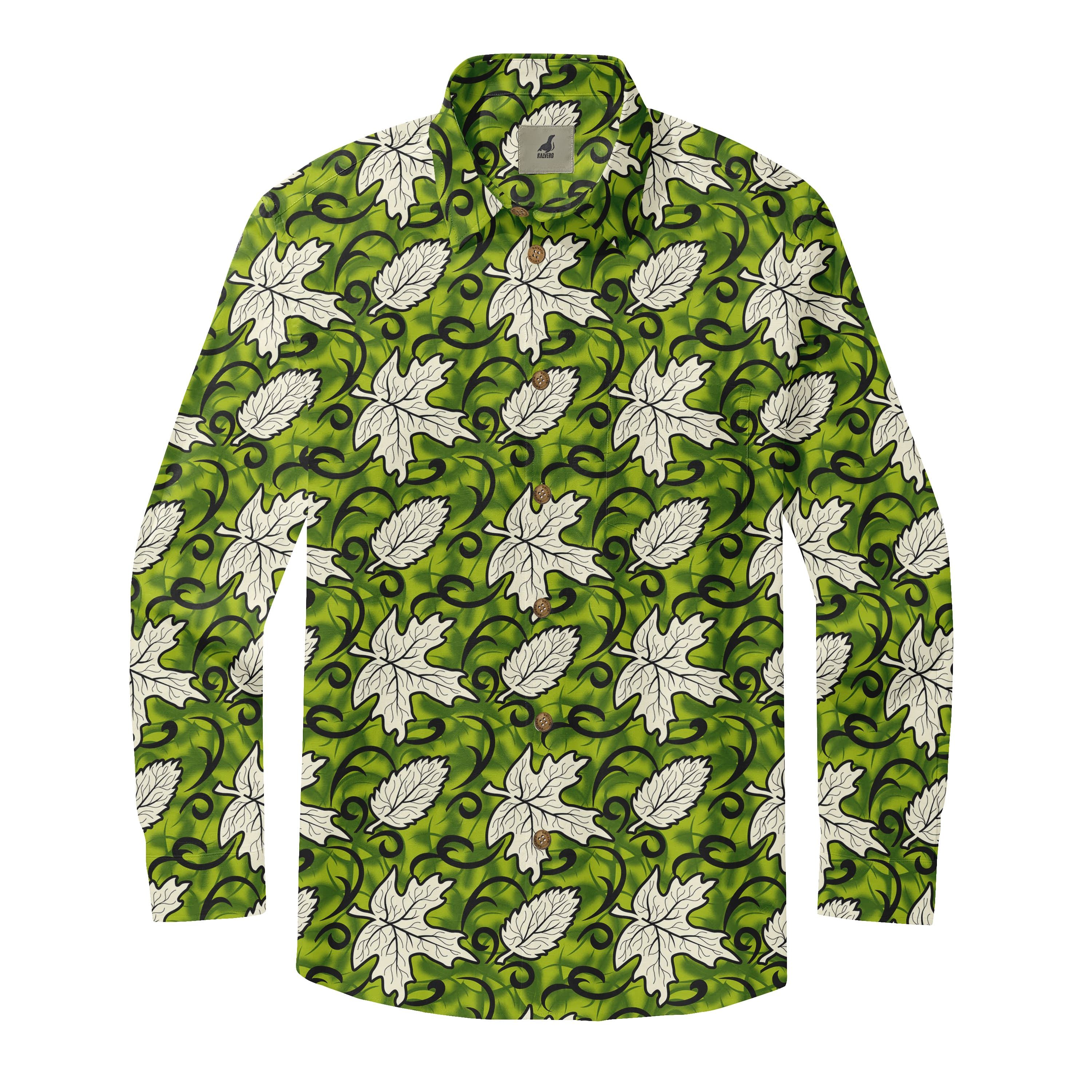 Verdant Vine Leaf Hawaiian Shirt