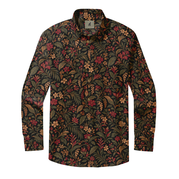 Vintage Ember Botanicals Long Sleeve Shirt