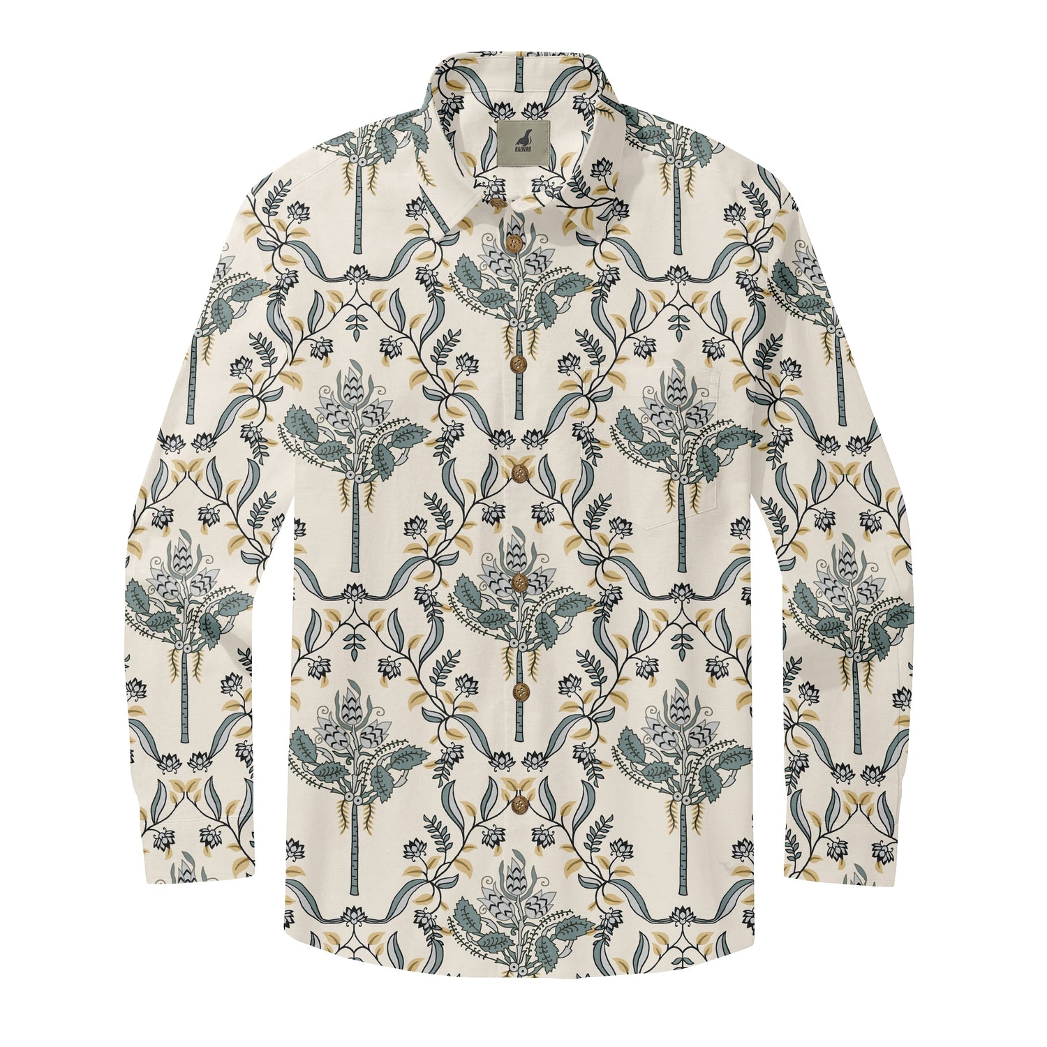 Vintage Lotus Grove Long Sleeve Shirts
