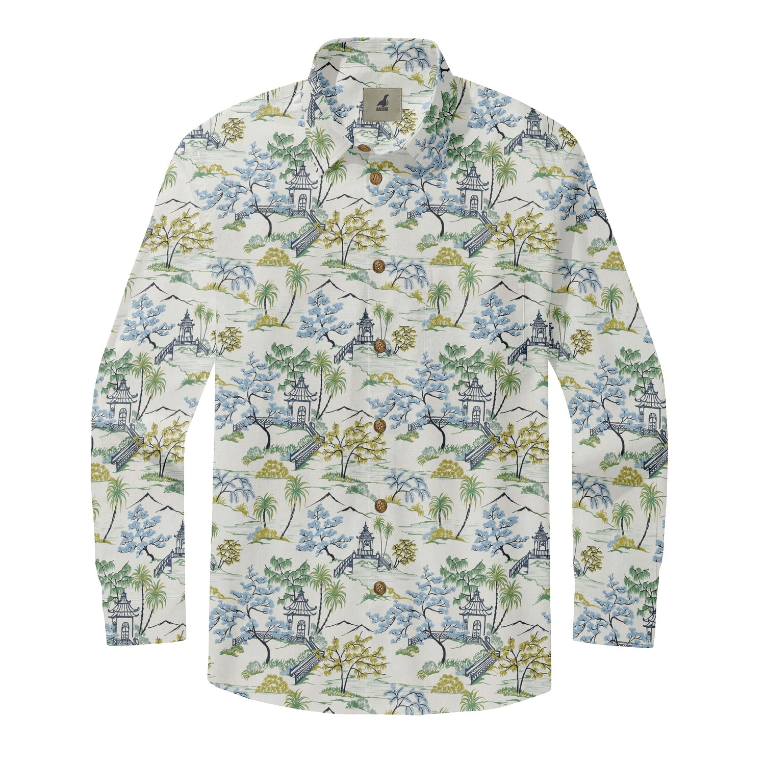 Zen Garden Escape Long Sleeve Shirts