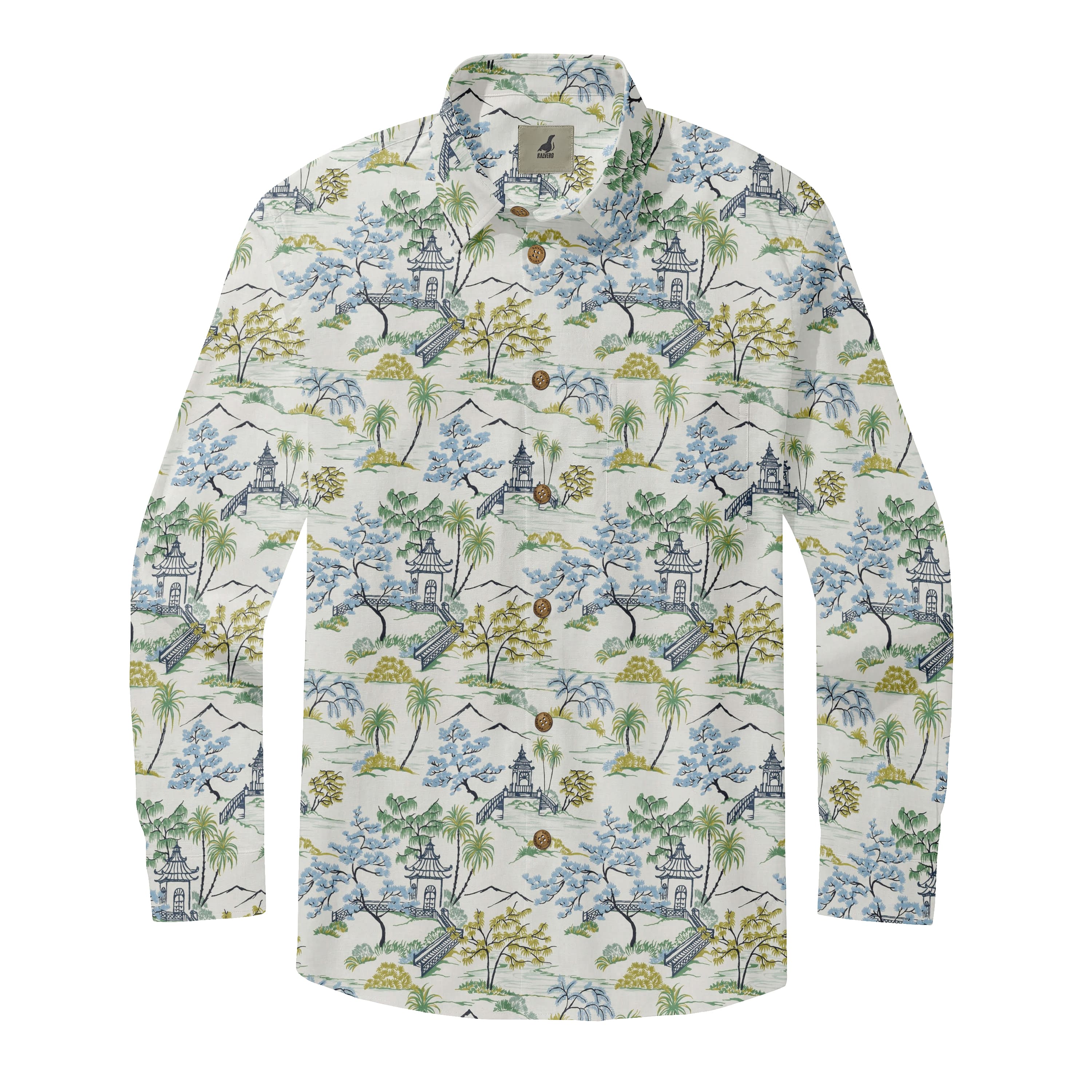 Zen Garden Escape Long Sleeve Shirts